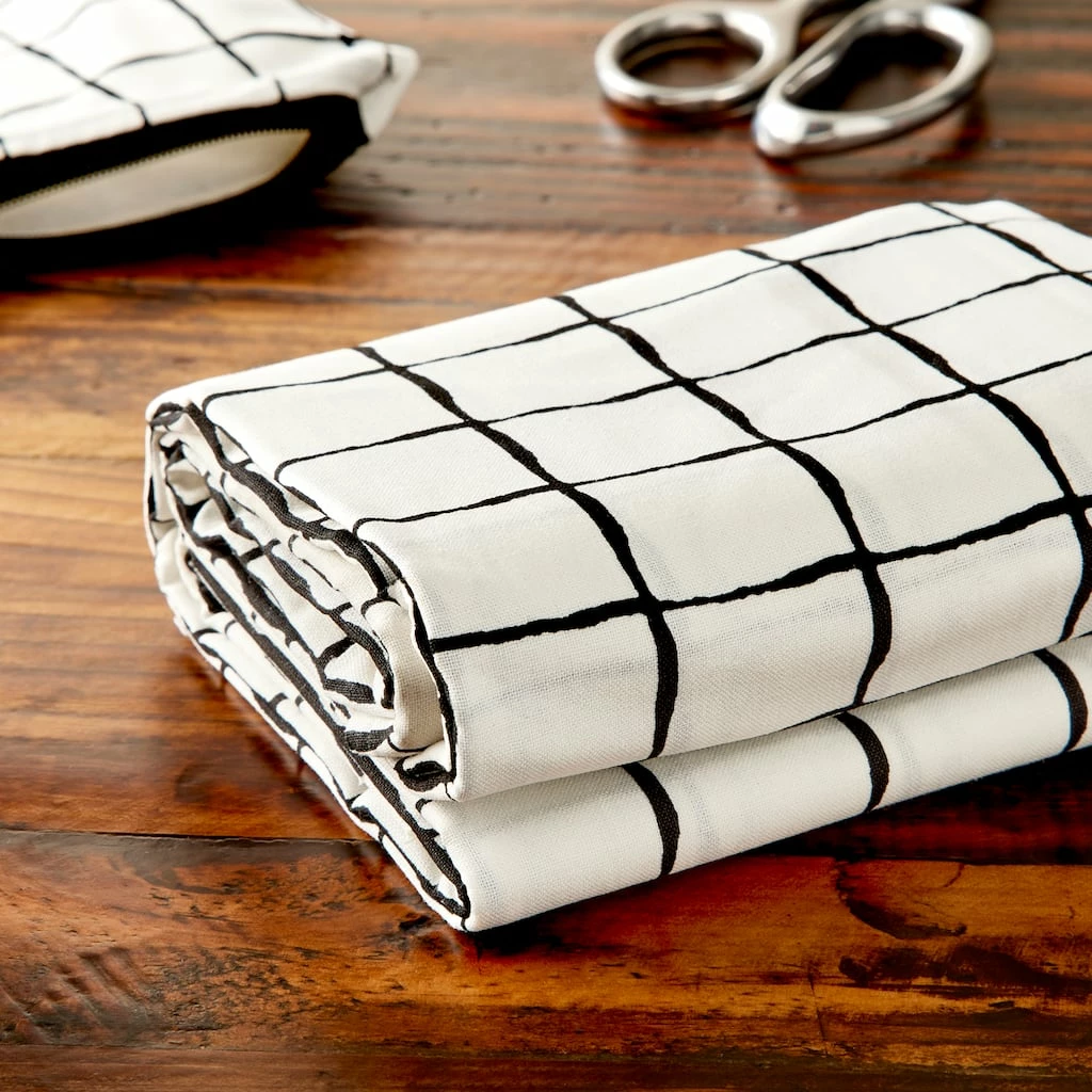 New π₯ Paint Plaid Print Cotton Fabric Bundle by Loops & Threads® π 4 New π₯ Paint Plaid Print Cotton Fabric Bundle by Loops & Threads® π - Image 2