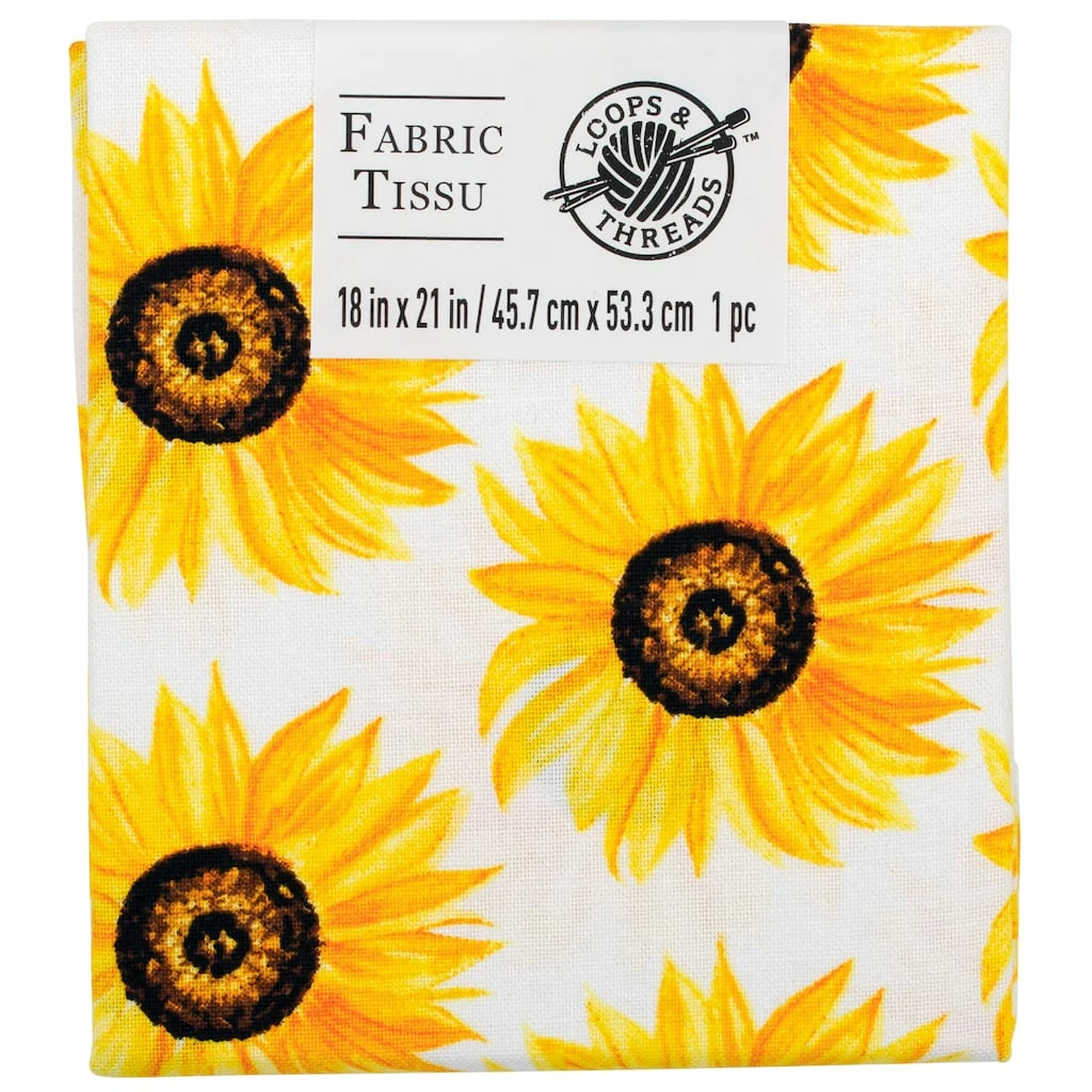 Best deal π Sunflower Cotton Fabric Bundle by Loops & Threads™ π 3 Best deal π Sunflower Cotton Fabric Bundle by Loops & Threads™ π