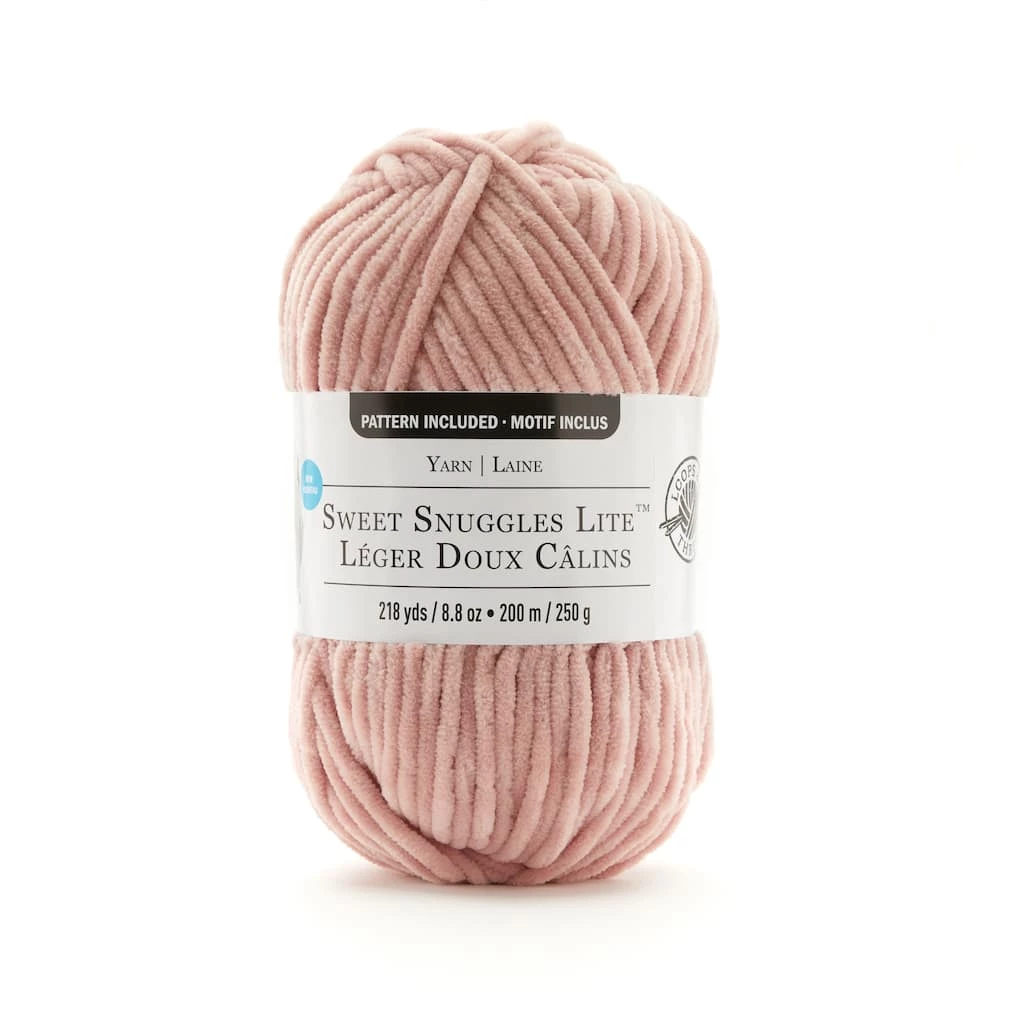 Outlet 🧨 Sweet Snuggles™ Lite Yarn by Loops & Threads® 🤩 3 Outlet 🧨 Sweet Snuggles™ Lite Yarn by Loops & Threads® 🤩