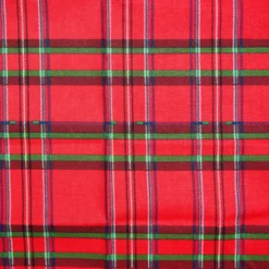Outlet 🔥 Red Plaid Cotton Fabric by Loops & Threads® 🔔