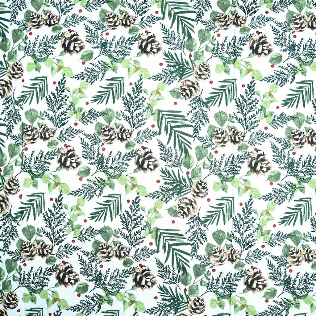Outlet β Pinecone Cotton Fabric by Loops & Threads® π 4 Outlet β Pinecone Cotton Fabric by Loops & Threads® π - Image 2
