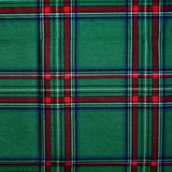Deals ✔️ Green Plaid Cotton Fabric by Loops & Threads® 👏