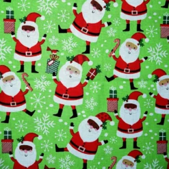 Flash Sale 𧨠Santa Cotton Fabric by Loops & Threads® β