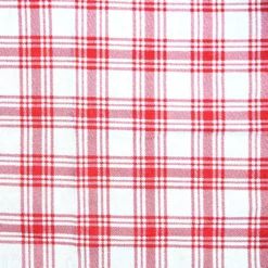 Coupon π₯° Red Plaid Cotton Fabric by Loops & Threads® π―