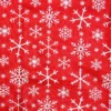 Deals ⌛ Red Snowflake Cotton Fabric by Loops & Threads® 👏 -Loops and Threads Sales Shop 10699485 1