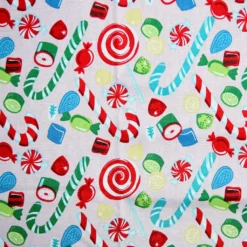 Discount 👍 Candy Cane Cotton Fabric by Loops & Threads® 🌟