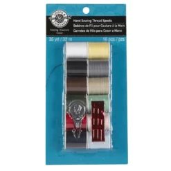 Coupon 🌟 Loops & Threads™ Hand Sewing Thread Spools, Light Colors 🔥