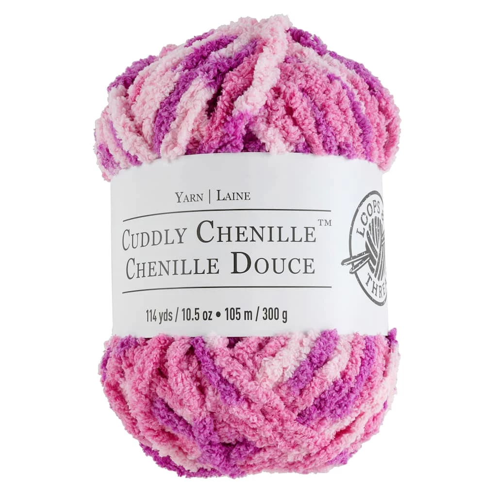 Cheap ⭐ 8 Pack: Cuddly Chenille™ Yarn by Loops & Threads® ❤️ 3 Cheap ⭐ 8 Pack: Cuddly Chenille™ Yarn by Loops & Threads® ❤️