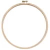 Brand new 🎁 18 Pack: Wooden Embroidery Hoop by Loops & Threads™ 👍