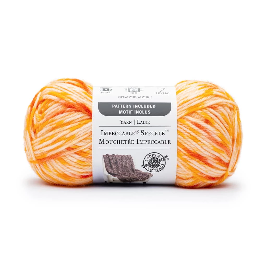 Wholesale β 18 Pack: Impeccable® Speckle™ Yarn by Loops & Threads® π 3 Wholesale β 18 Pack: Impeccable® Speckle™ Yarn by Loops & Threads® π