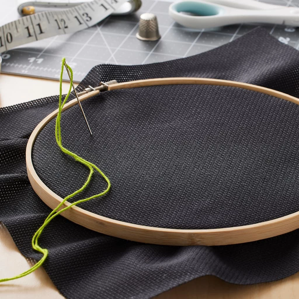 Coupon π 12 Pack: 14 Count Aida Cloth Cross Stitch Fabric by Loops & Threads™, 15" x 18" π 4 Coupon π 12 Pack: 14 Count Aida Cloth Cross Stitch Fabric by Loops & Threads™, 15" x 18" π - Image 2