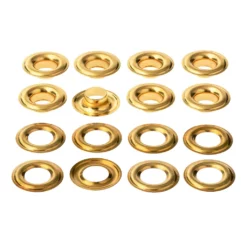 Deals 👍 12 Packs: 8 ct. (96 total) Gold Eyelets by Loops & Threads™ 😍