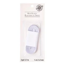 Best Pirce 🎁 12 Pack: 1/4" White Knit Elastic by Loops & Threads™ ⌛