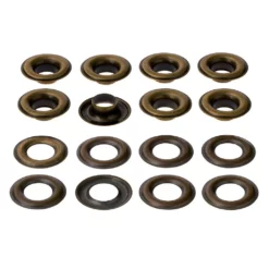 Best Pirce ⌛ 12 Packs: 8 ct. (96 total) 3/8" Antique Brass Eyelets by Loops & Threads™ ✔️