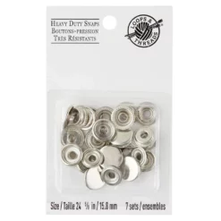 Cheap 🥰 12 Packs: 7 ct. (84 total) Silver Heavy Duty Snaps by Loops & Threads™ 🥰
