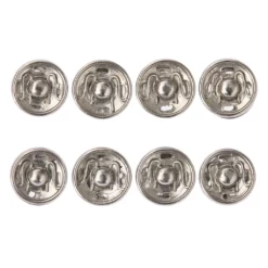 Best Sale ✔️ 12 Packs: 8 ct. (96 total) Silver Sew-On Snaps by Loops & Threads™ 🎁