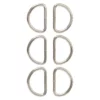 Promo π 12 Packs: 6 ct. (72 total) 3/4" Metal D-Rings by Loops & Threads™ π 2 Promo π 12 Packs: 6 ct. (72 total) 3/4" Metal D-Rings by Loops & Threads™ π -Loops and Threads Sales Shop MP354236 31