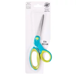 Coupon ✨ 12 Pack: 8" Bent Scissors by Loops & Threads™ 🎁