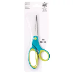 Cheapest 🎁 12 Pack: 8" Straight Scissors by Loops & Threads™ 🌟