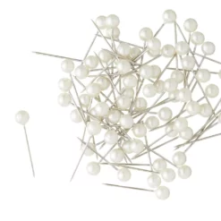 Discount ⭐ 12 Packs: 75 ct. (900 total) Petite Pearlized Pins by Loops & Threads™ ⌛