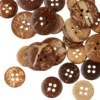 Best Sale ⌛ 12 Packs: 28 ct. (336 total) Coconut Buttons by Loops & Threads® 👏
