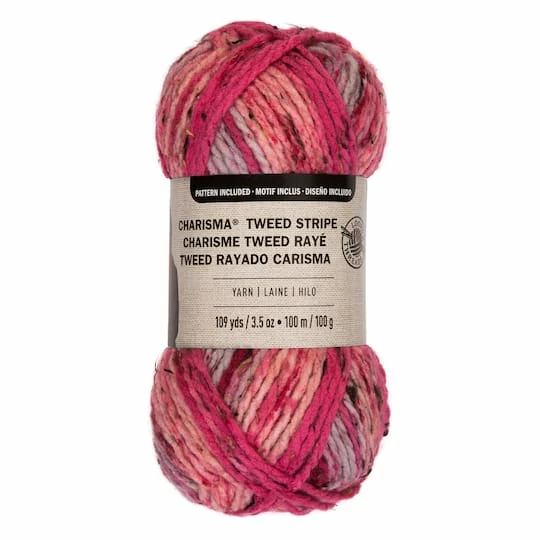 Brand new π 15 Pack: Charisma™ Tweed Stripe Yarn by Loops & Threads® π 5 Brand new π 15 Pack: Charisma™ Tweed Stripe Yarn by Loops & Threads® π - Image 3
