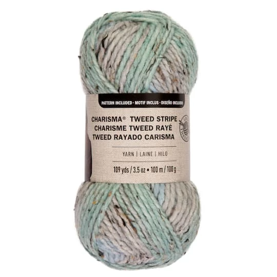 Brand new π 15 Pack: Charisma™ Tweed Stripe Yarn by Loops & Threads® π 4 Brand new π 15 Pack: Charisma™ Tweed Stripe Yarn by Loops & Threads® π - Image 2