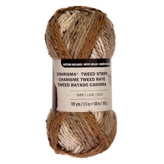 Brand new π 15 Pack: Charisma™ Tweed Stripe Yarn by Loops & Threads® π 6 Brand new π 15 Pack: Charisma™ Tweed Stripe Yarn by Loops & Threads® π - Image 4