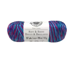 Best Pirce 🛒 15 Pack: Soft & Shiny™ Ombre Yarn by Loops & Threads® 🔔 -Loops and Threads Sales Shop MP563160 1